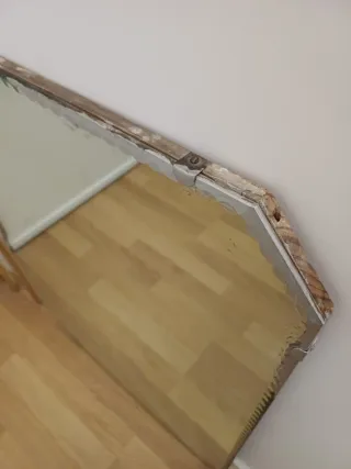 Espejo antiguo biselado