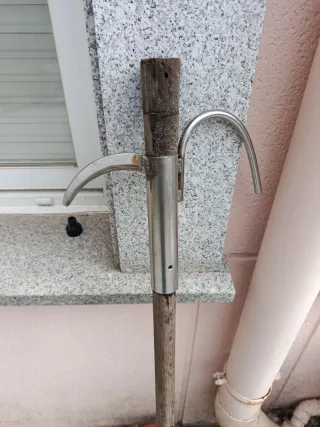 Bichero de acero inoxidable