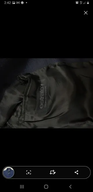 Traje de novio azul marino