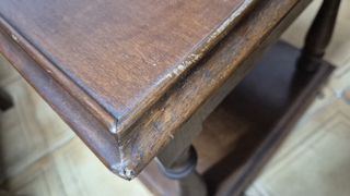 Mesa de centro de madera co cajon