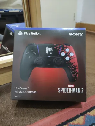 Mando DualSense PS5 Spider-Man 2 Nuevo