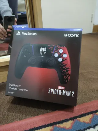 Mando DualSense PS5 Spider-Man 2 Nuevo