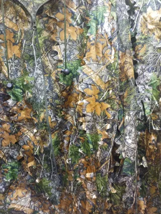 Traje camuflaje hojas 3D