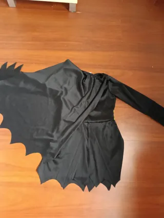 Disfraz Superhéroe Niña Negro/Amarillo