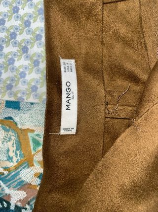 Pantalón corto marrón