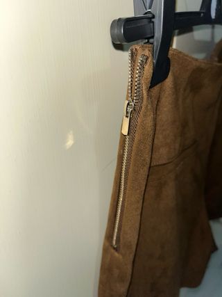 Pantalón corto marrón