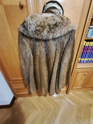 Chaquetón 3/4 piel natural