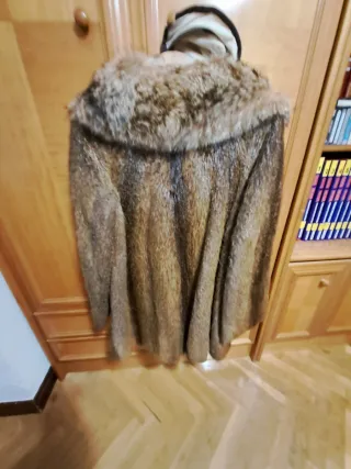 Chaquetón 3/4 piel natural