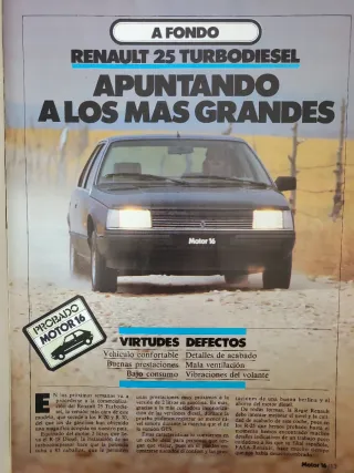 REVISTAMOTOR 16,N°44 1984,42AÑOS,F1-NIKI LAUDA