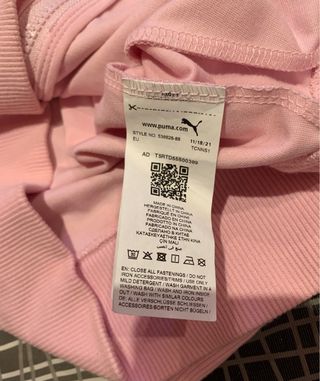 Chaqueta Puma T7 Rosa Talla M