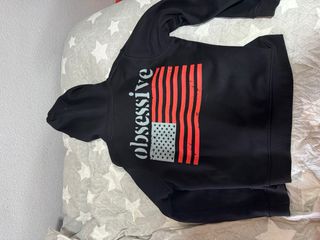 Sudadera Obsessive con bandera USA