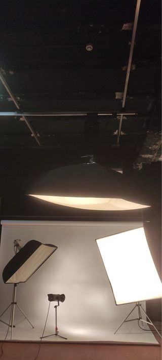 Equipo de estudio fotográfico profesional Vintage.