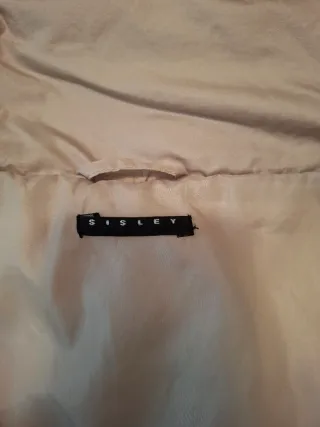 Piumino Sisley Beige Donna