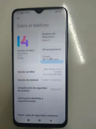 Xiaomi Redmi 9T Gris