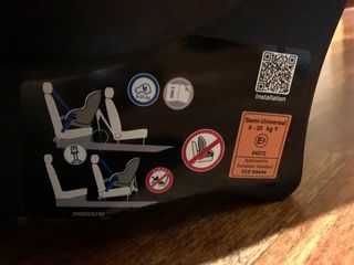 Silla coche Britax Römer azul