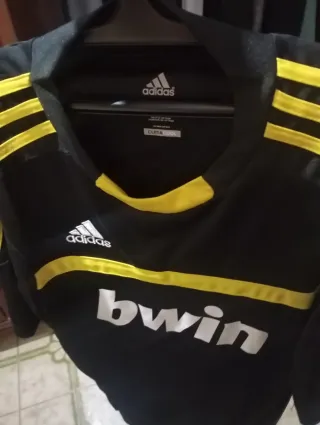 Camiseta Iker Casillas Adidas Negra y Amarilla