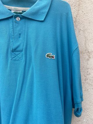 Polo Azul Lacoste Talla L
