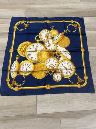Foulard Maurice Lacroix Blu Oro