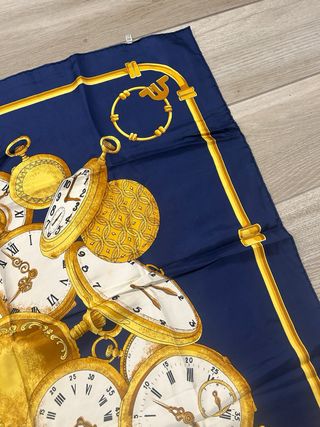 Foulard Maurice Lacroix Blu Oro