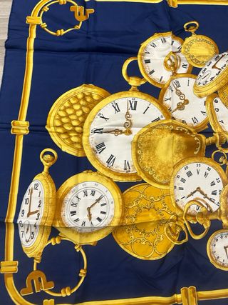 Foulard Maurice Lacroix Blu Oro