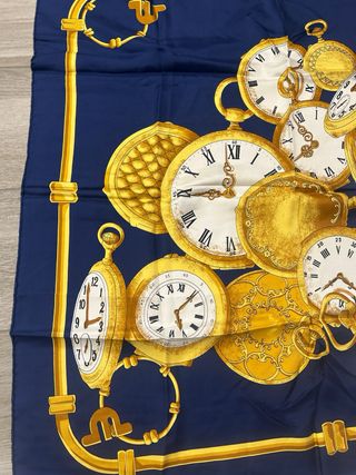 Foulard Maurice Lacroix Blu Oro