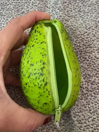 Monedero divertido aguacate