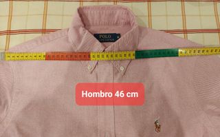 Camisa Polo Ralph Lauren Rosa Talla M