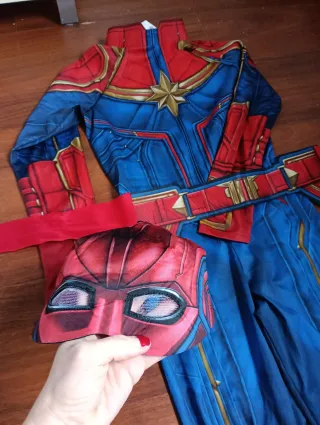 Disfraz Capitana Marvel Talla 8-10