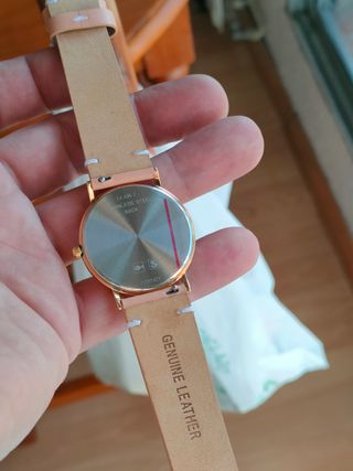 Reloj Longines Dorado y Beige