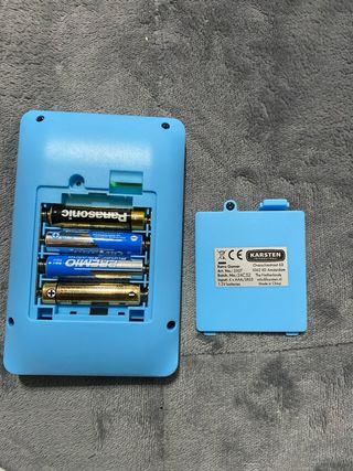 Consola de juegos QSS azul