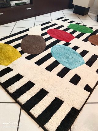 Tappeto Lucifer IKEA vintage 197x134 cm