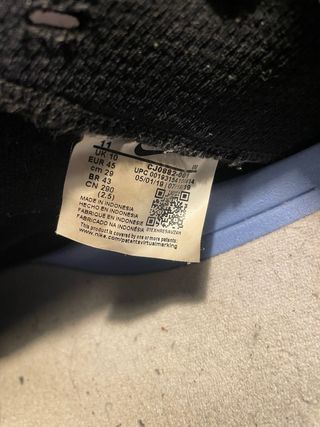 Nike SB Alleyoop Zapatillas Negras Talla 45