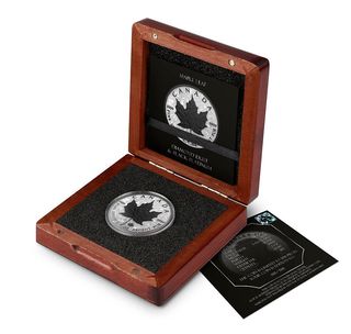 Moneda Plata Canadiense Hoja de Arce 1 oz