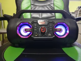 Altavoz Portátil Audiocore AC875 Negro