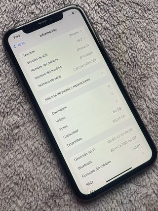 iPhone 11 64GB Negro