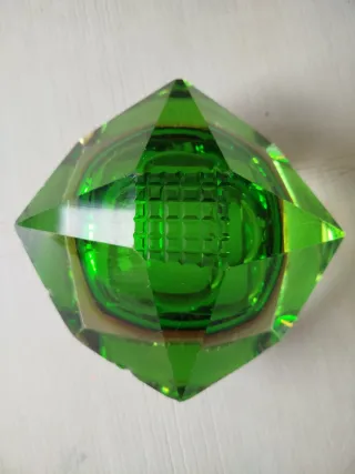 Cenicero Murano Vintage Verde