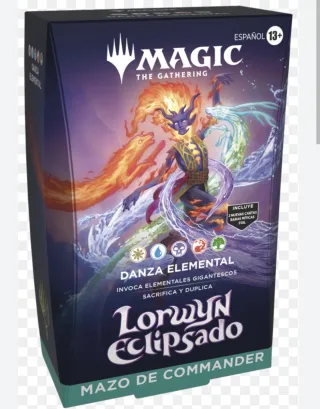 Magic The Gathering Danza Elemental Mazo Commander