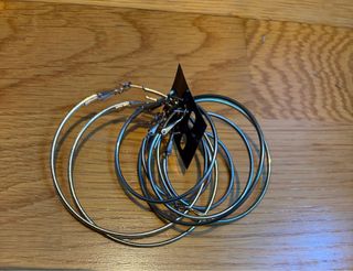 Set de 4 pendientes de aro