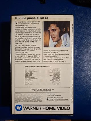 This Is Elvis Warner Home Video VHS