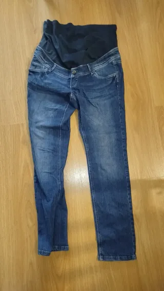 Pantalón vaquero premamá Talla L