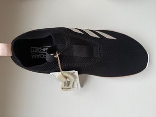 Adidas Cloudfoam Walk Talla 40 Mujer Negro Rosa