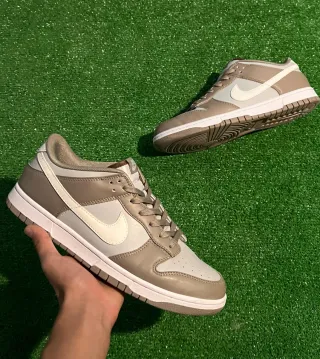 Nike Dunk Beige y Blanco Talla 42