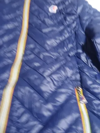 Piumino K-Way Blu