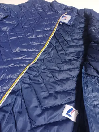 Piumino K-Way Blu