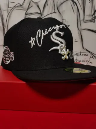 Gorra New Era 59Fifty Chicago Sox Negra (7.1/2)
