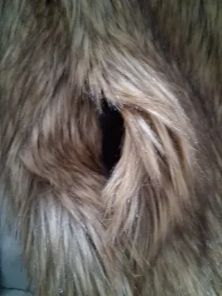 Chaquetón pelo sintético Tiffosi marrón