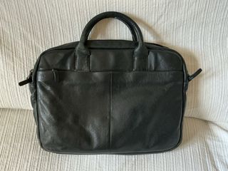 Maletín de piel para portátil