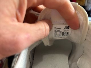 Zapatillas New Balance casual beige y azul