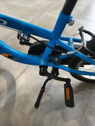 Bicicleta infantil B-PRO azul 16
