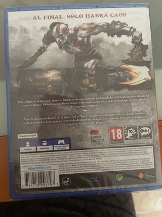 God of War Remasterizado PS4